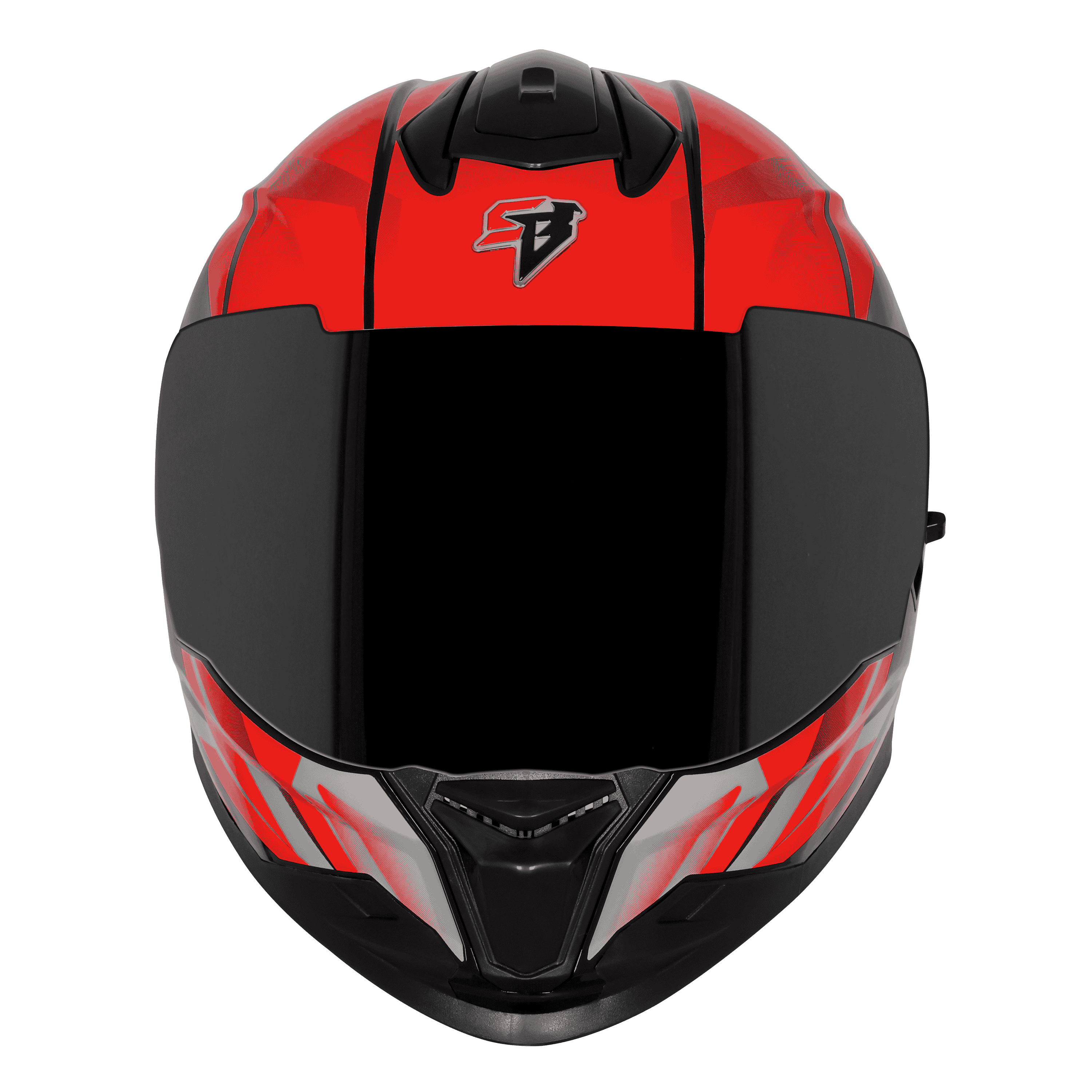 SBH-57 ISS FIGHTER F4 MAT BLACK WITH RED